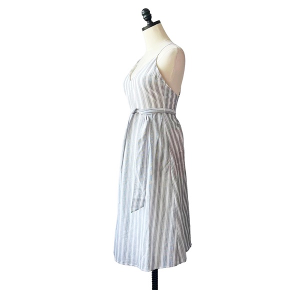 Lulus Nelson Black & White Striped Dress | SMALL NWT - Picture 4 of 9